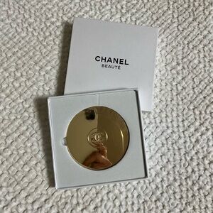 Chanel GWP Gold Compact Mirror